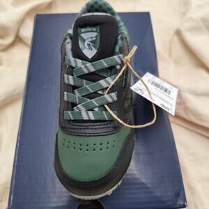 NEW Reebok Unisex Child Harry Potter Classic Leather Sneaker Green Infant Size 7